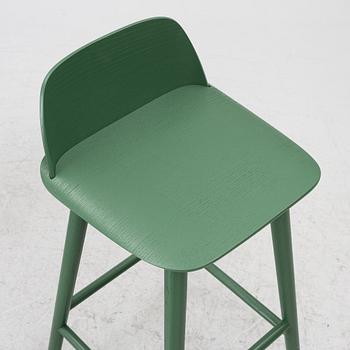 David Geckeler, bar stools, 6 pcs, “Nerd Counter”, Muuto, 2000s.
