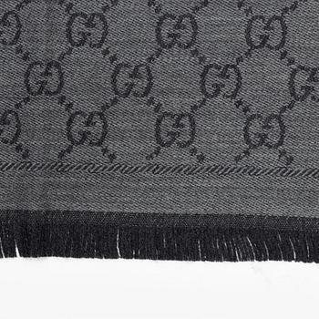 Gucci, halsduk, "GG Jaquard Knitted Scarf".