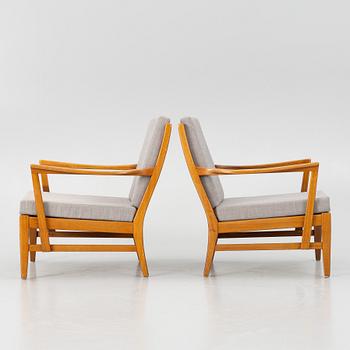 Armchairs, a pair, second half of the 20th century.