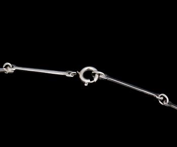 HALSSMYCKE, sterlingsilver, David Andersen, Norge. Vikt ca 39 g.