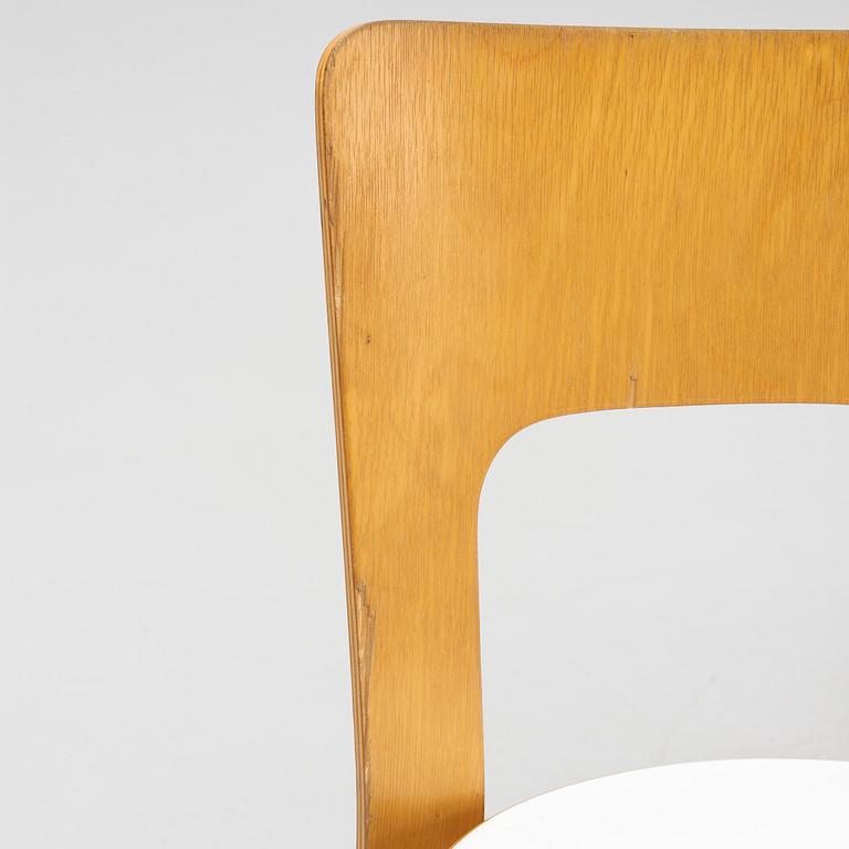 Alvar Aalto, four model 66 chairs, Artek, Finalnd.