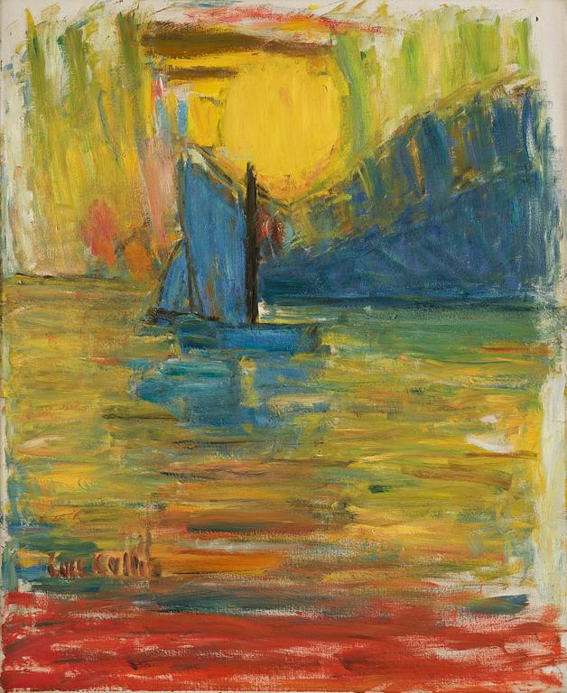 Carl Kylberg, "Morgon i hamn".