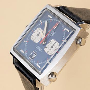 Heuer, Monaco, "Steve McQueen", "Transitional Version", ca 1970.