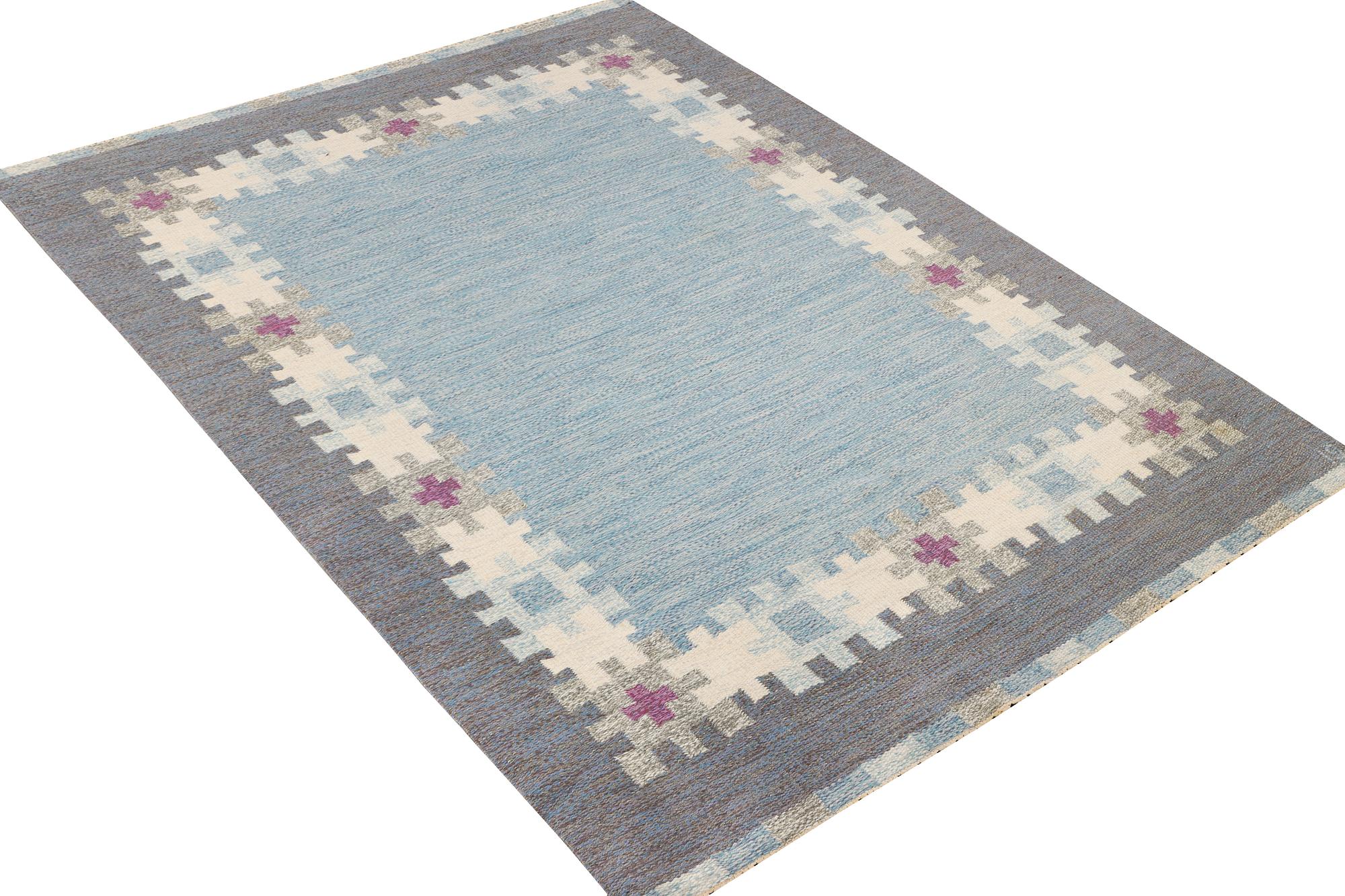 Ingegerd Silow, a flat weave carpet, signed IS, c. 230 x 164 cm.