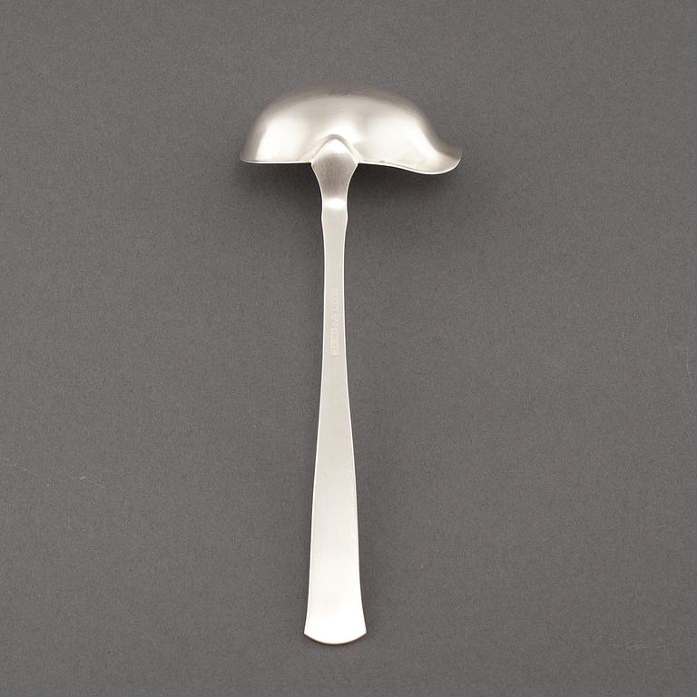 110 pieces of silver cutlery from GAB in Eskilstuna/Stockholm, model "Rosenholm", 1950s- 21th century.