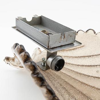 Wall lamps, 20th century.