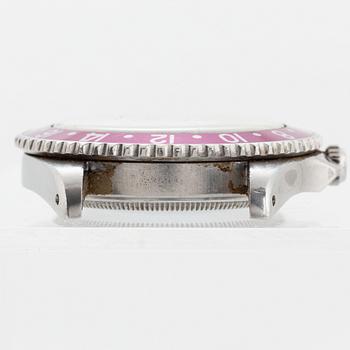 Rolex, GMT-Master, "Pointed Crown Guards, Fuchsia".