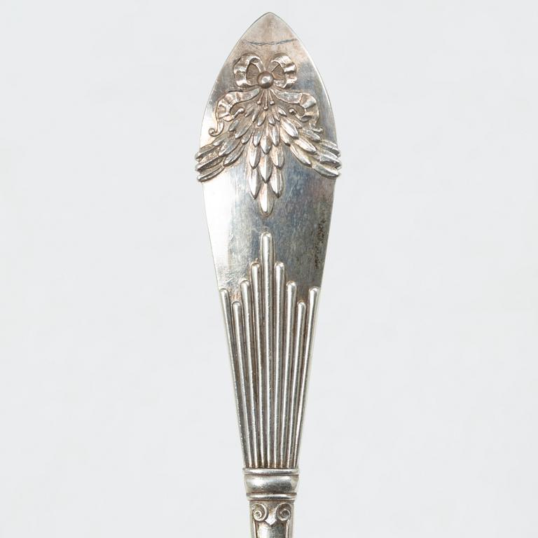A 69 piece silver cutlery service, model "Empire", including C.G. Hallberg, 20th century.