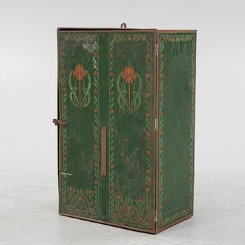 A sheet metal cabinet, 'Thule Cacao', early 20th Century.