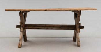 BOCKBORD, allmoge, tidigt 1800-tal.
