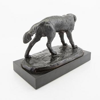 Okänd konstnär 1900-tal ,  skulptur metall bär signering.