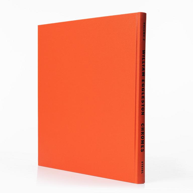 William Eggleston, Box med tre böcker "William Eggleston Chromes vol. 1-3" utgiven av Steidl. En bok signerad.
