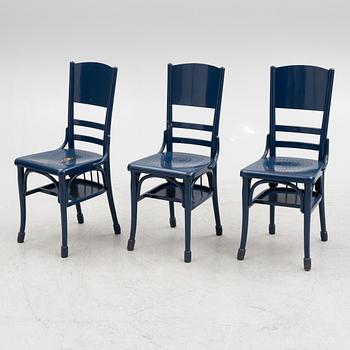Gemla, three 'Telephone chairs', early 20th century.