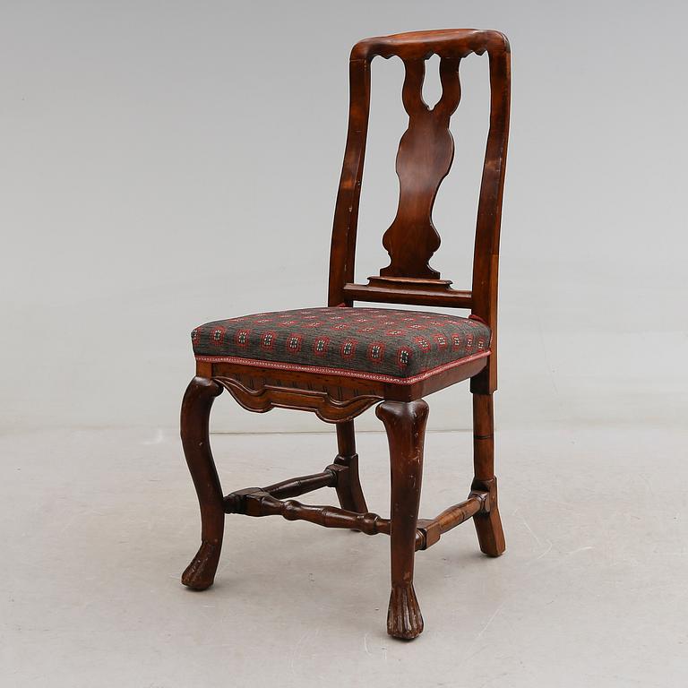 STOL, senbarock, 1700-tal.