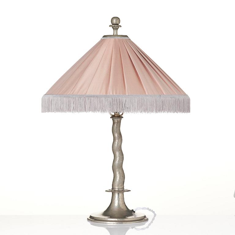 Harald Notini, a table lamp model "6891", Arvid Böhlmarks Lampfabrik, Stockholm, 1920s.