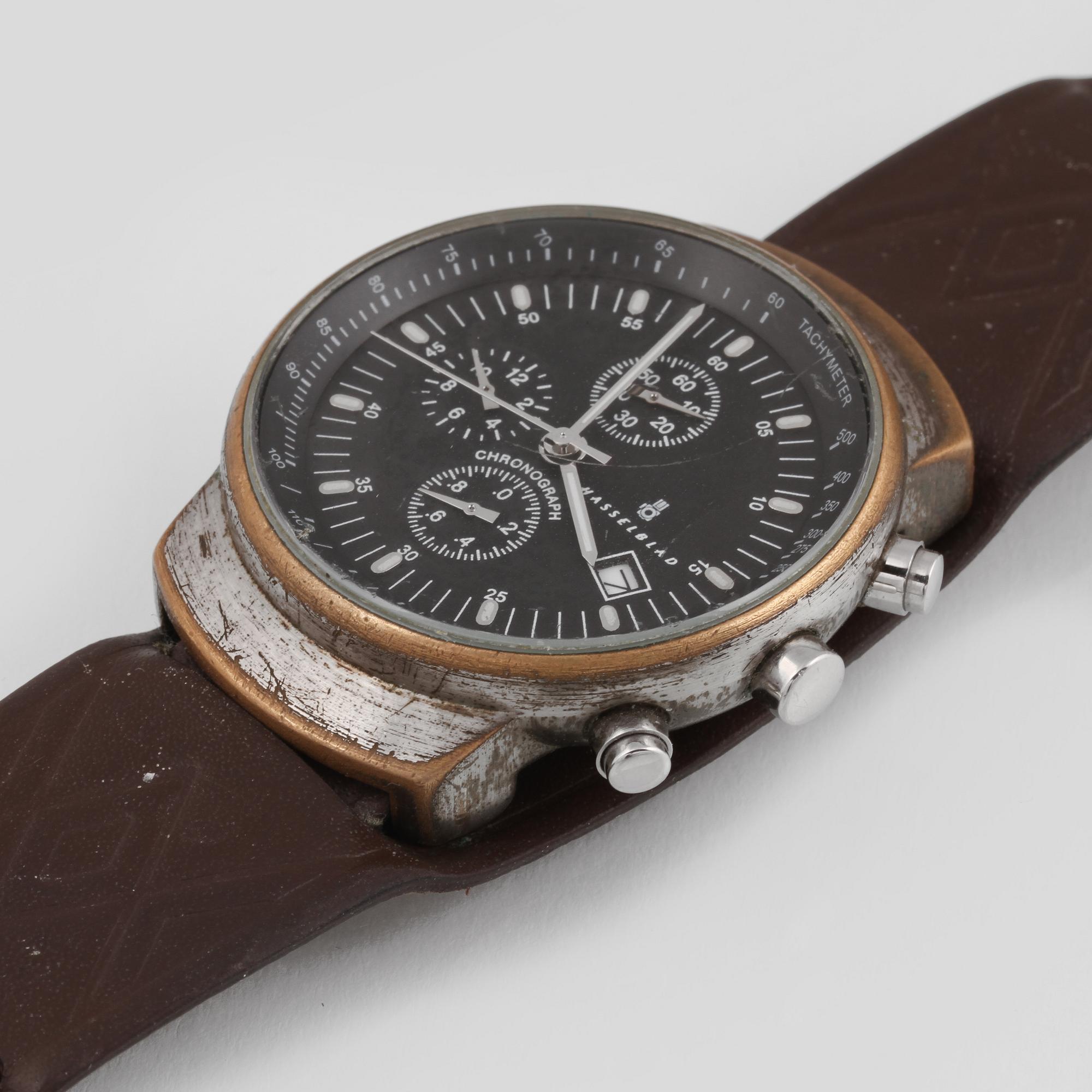 ARMBANDSUR, herr, Hasselblad, chronograph.