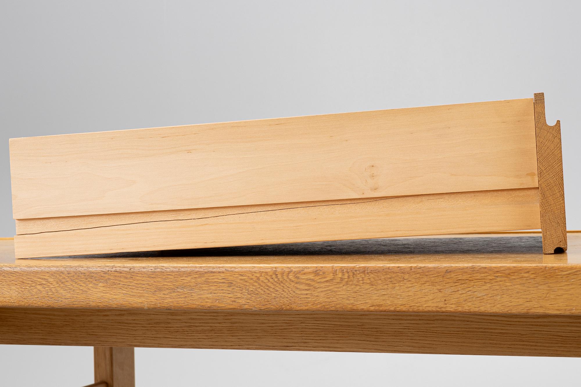 Olavi Hänninen, skrivbord, "Paletti", HMN Huonekalu Mikko Nupponen, Lahtis, Finland, 1960-tal.