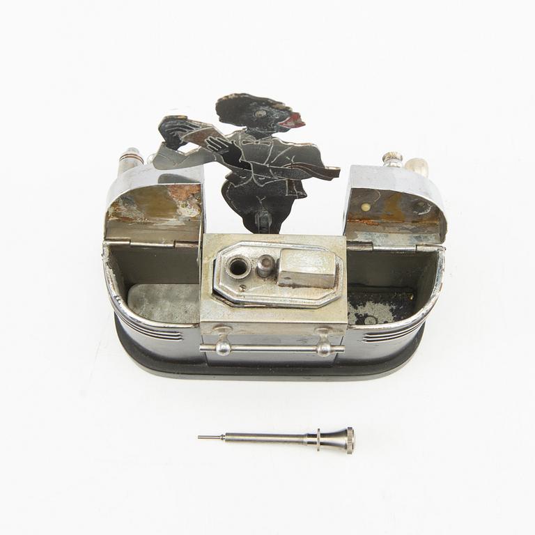 Ronson table lighter "Touch-Tip Bar" circa 1936 by Artmetal Works Inc.