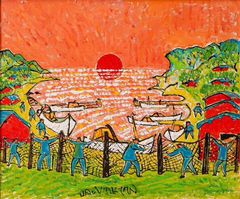 Uno Vallman, Gistäng.