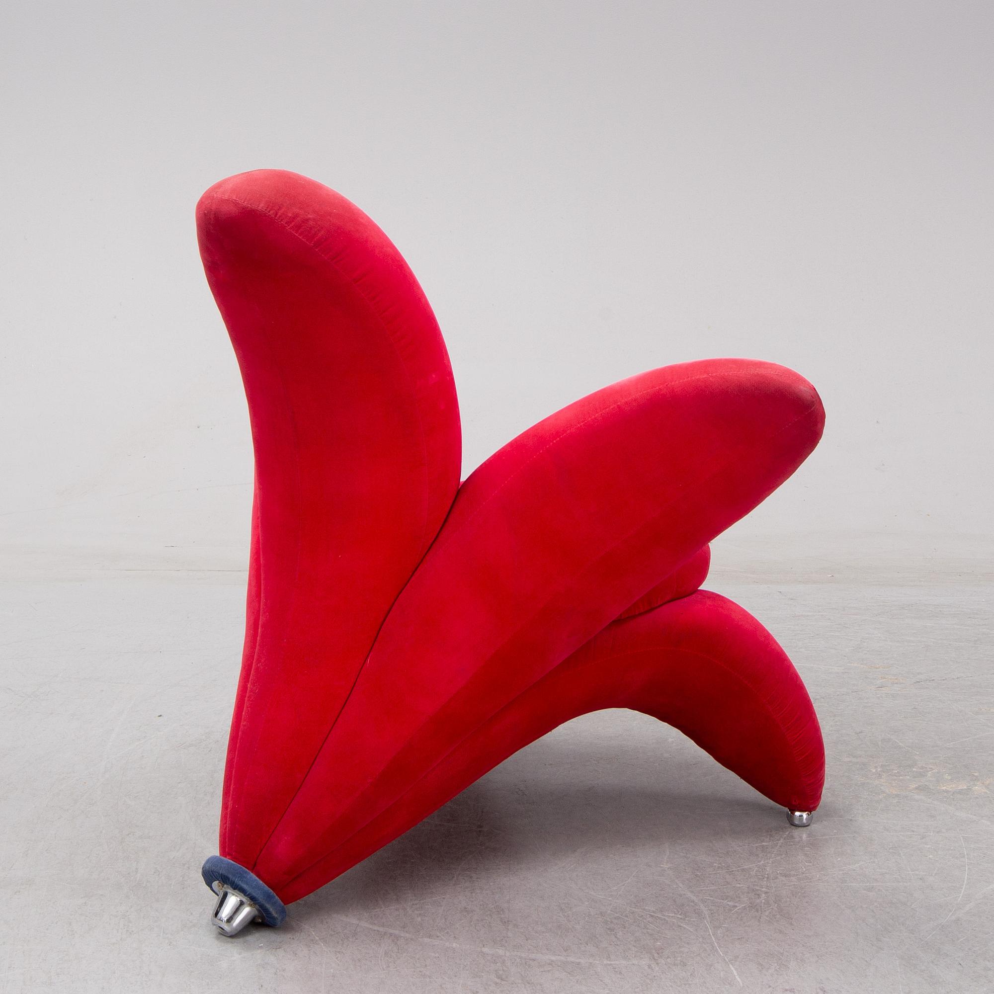 Masanori Umeda, a 'Getsuen' easy chair, Edra, Italy.