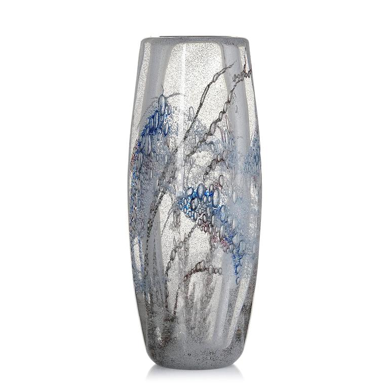 Simon Gate, a graal glass vase, Orrefors 1937.