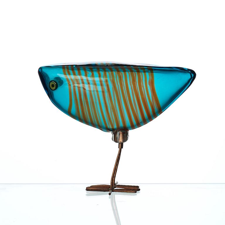 Alessandro Pianon, a 'Pulcino' glass bird, Vistosi, Italy 1960's.