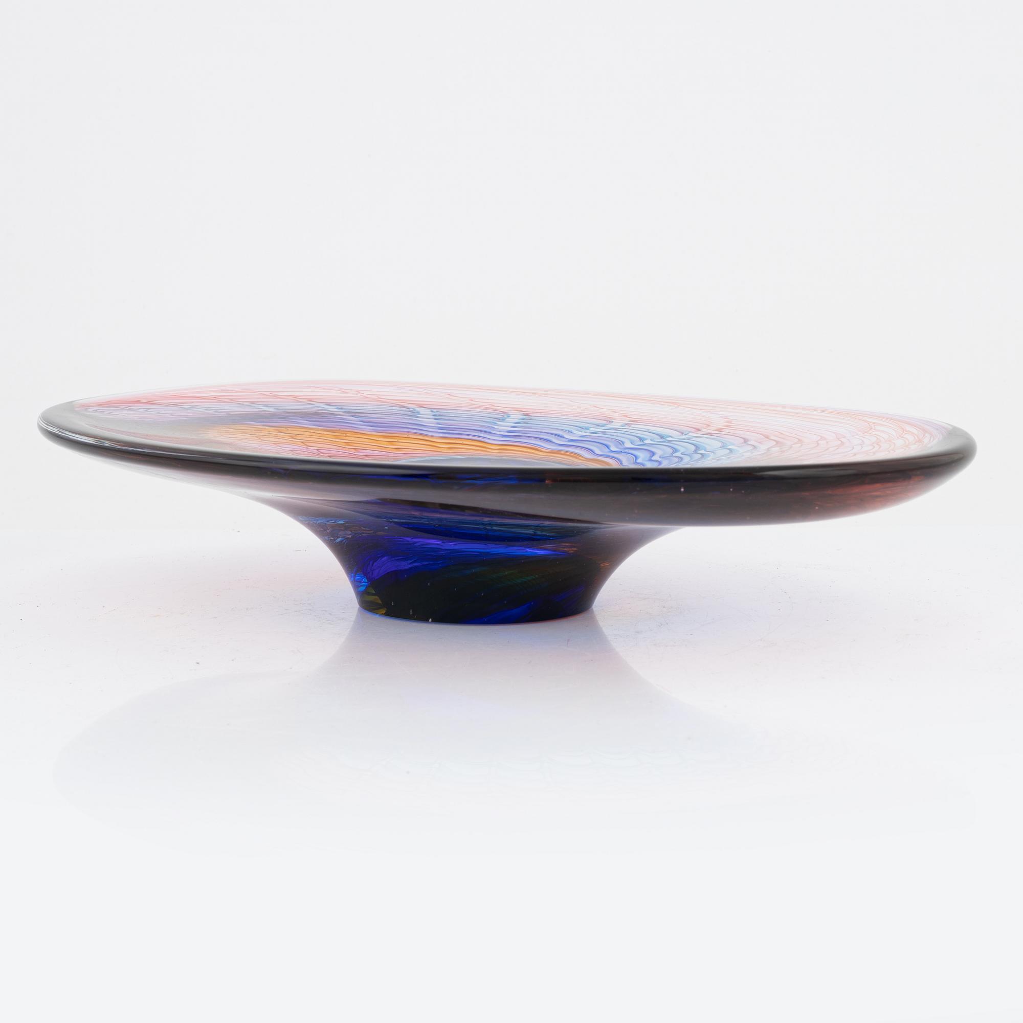 Göran Wärff, fat, Kosta Boda, unikat.