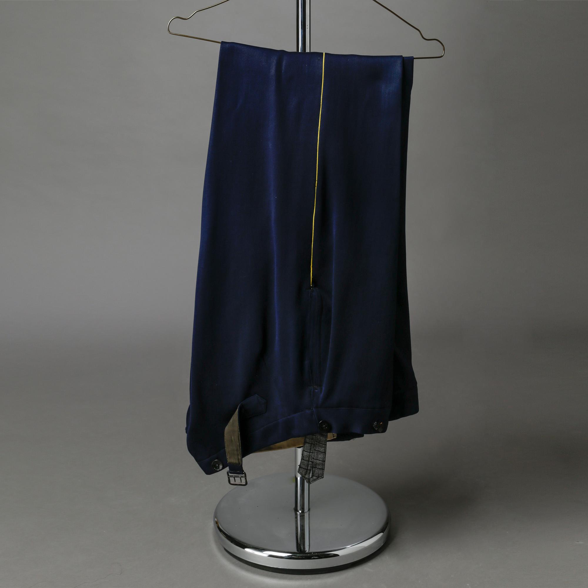 UNIFORM och KÄPPI, m/1886. Sverige. För fanjunkare vid infanteriet, Dalregementet. 1900-talets början.