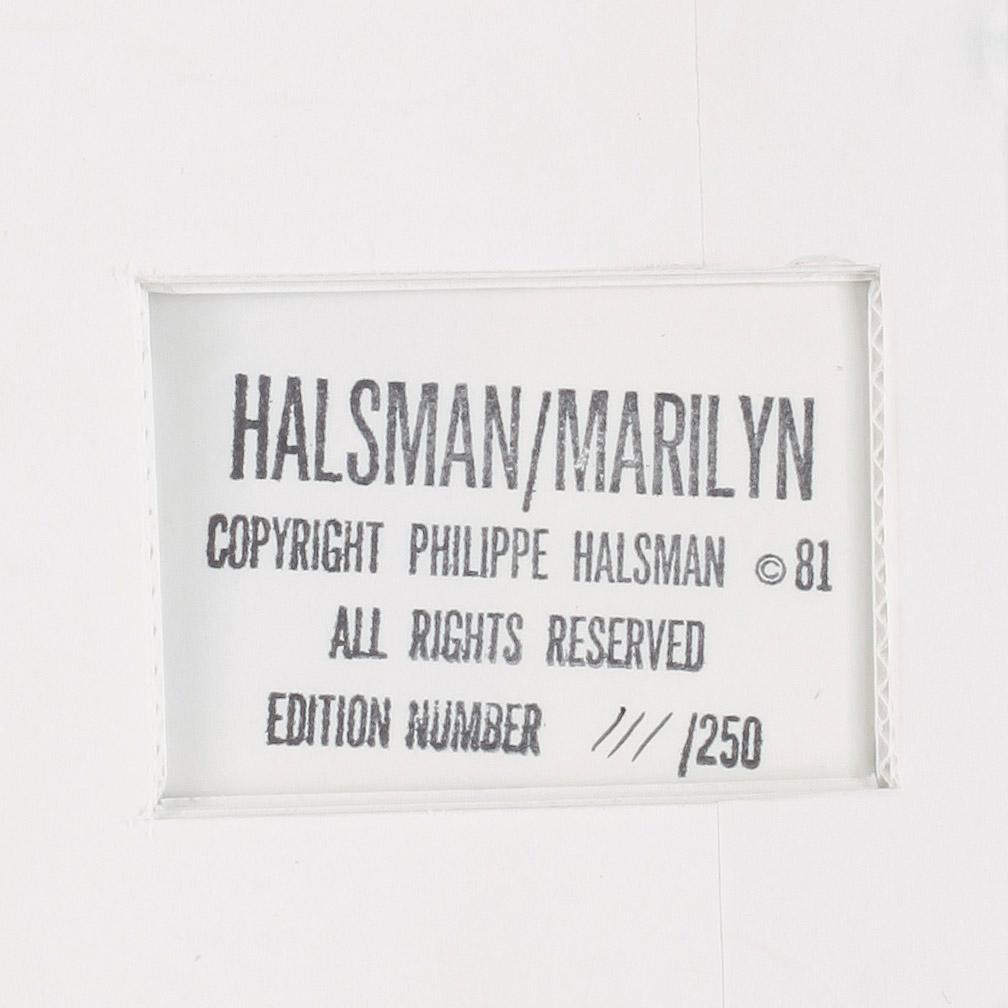 PHILIPPE HALSMAN, "Marilyn Entering the Closet", gelatinsilverfotografi. Numr 111/250.