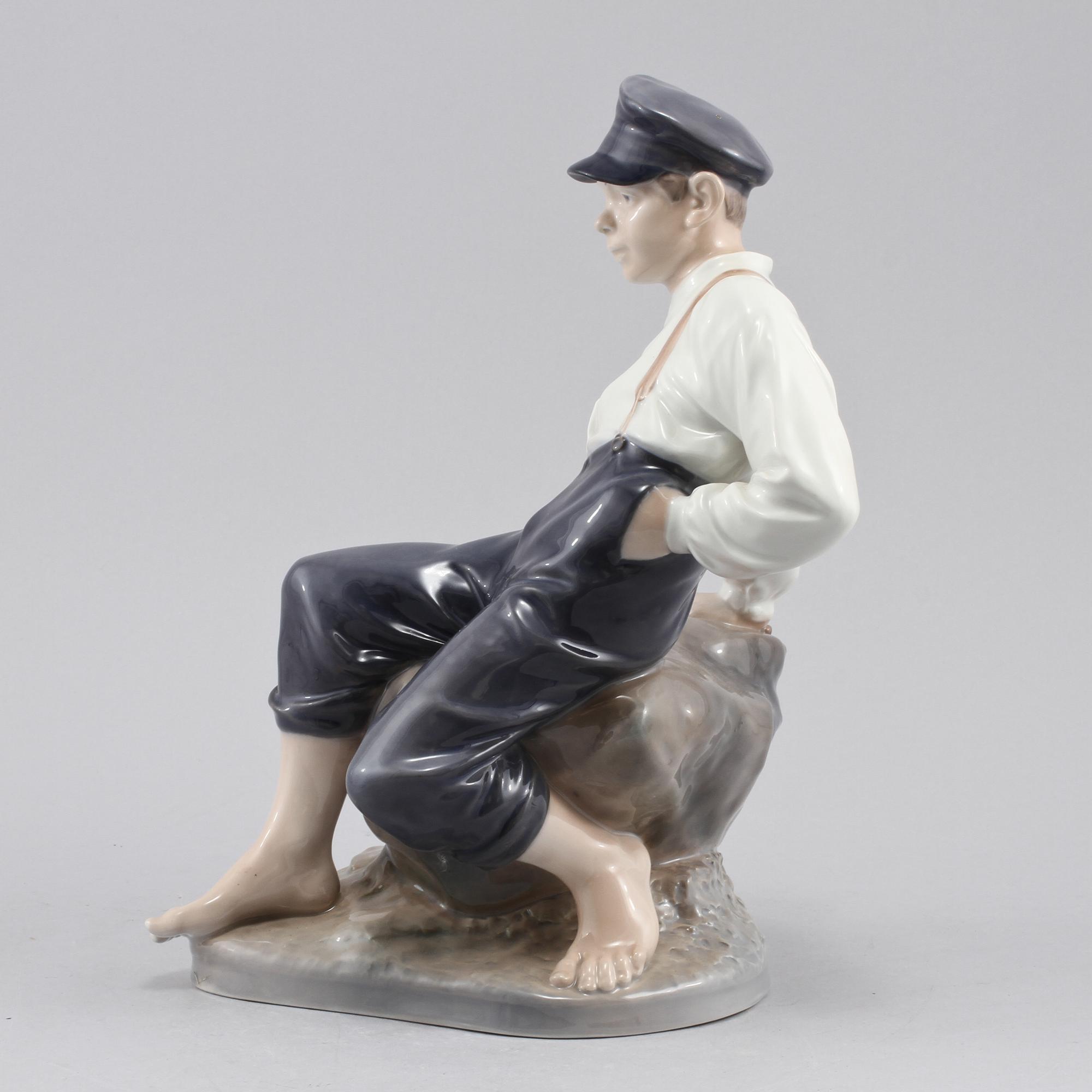 FIGURIN, porslin, Royal Copenhagen, 1900-talets andra hälft.