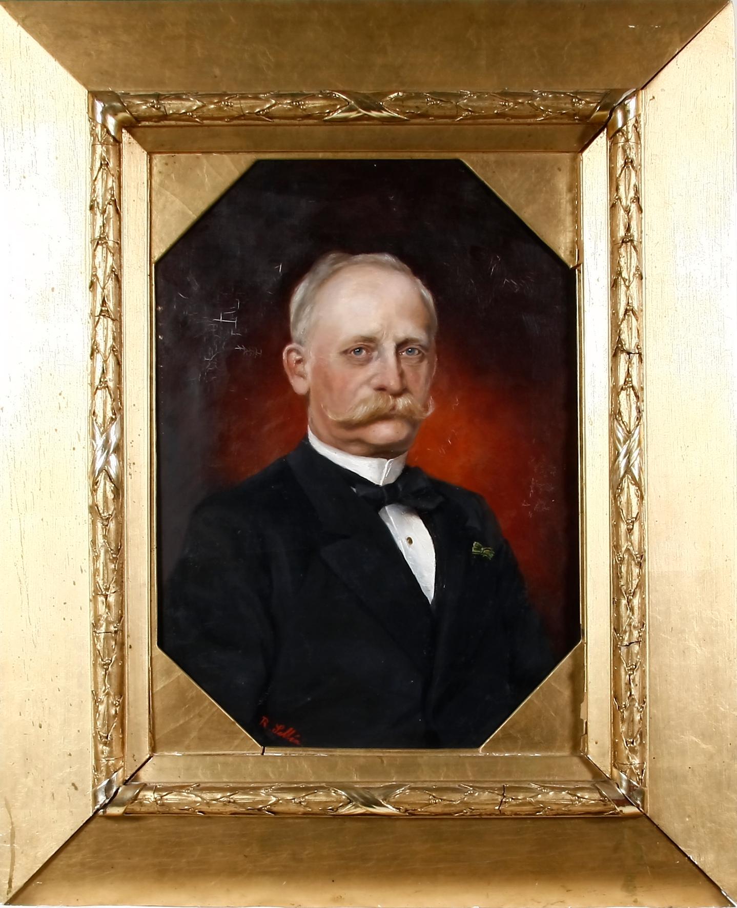 SELLÉN, RAGNHILD, olja på duk, sign.