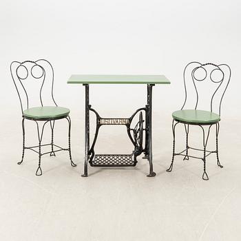 Garden group 3 pcs, first half of the 20th century.