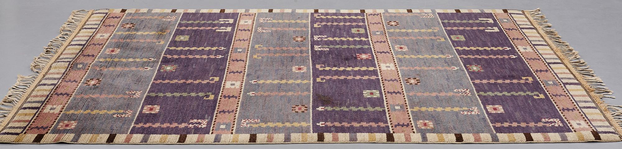 Märta Måås-Fjetterström, MATTA, "Ståndaren", flossa, ca 256,5 x 194 cm, signerad AB MMF.