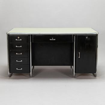 A 1930's writing desk for Oy Veljekset Lampila Ab.