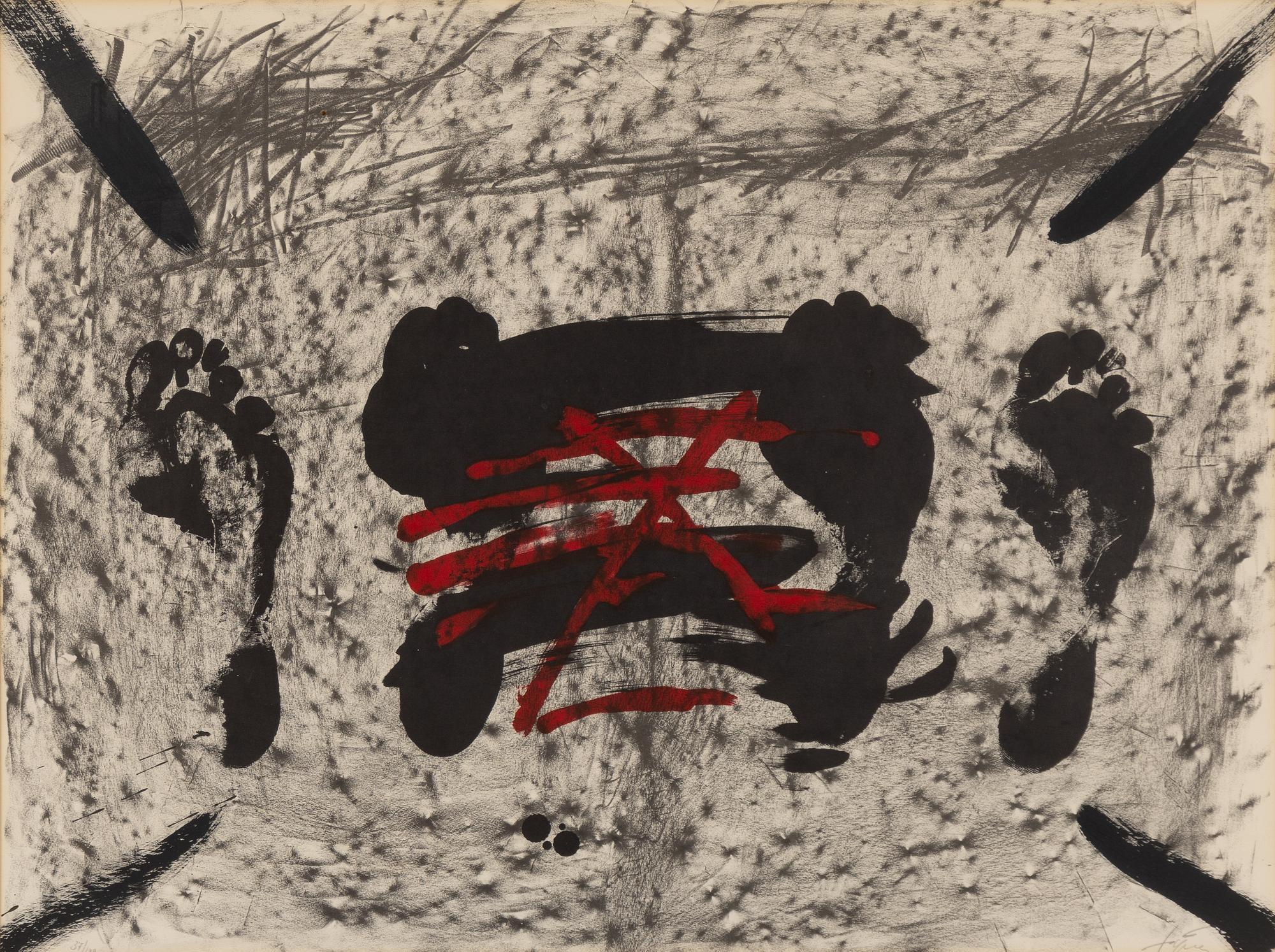 Antoni Tàpies, From. "Nocturn Matinal".