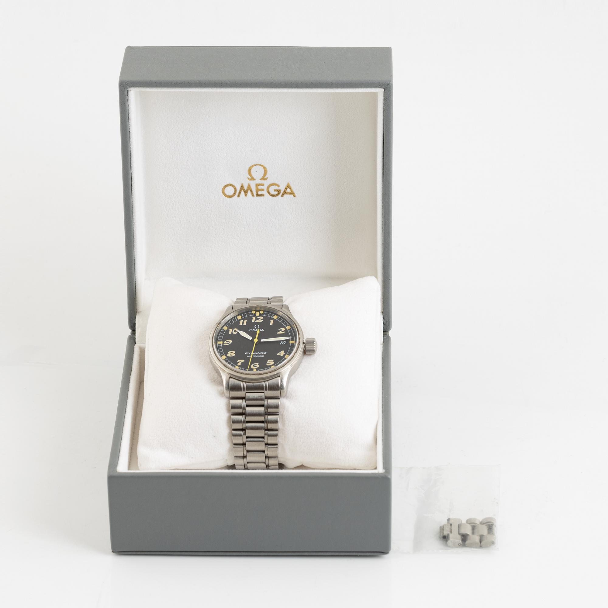 Omega, Dynamic, wristwatch, 36,5 mm.