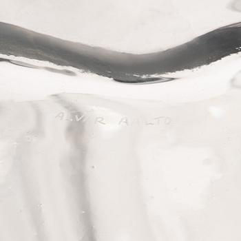 Alvar Aalto, vas, glas, modell 3031, Iittala, Finland, signerad.