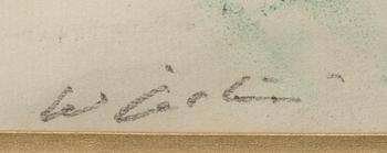 WERNER ÅSTRÖM (FINLAND), pastell, sign.