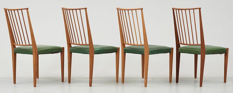 JOSEF FRANK, stolar 8 st, Firma Svenskt Tenn, modell 970.