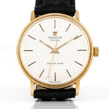 ARMBANDSUR, Tissot Seastar Seven, 18 k guld.