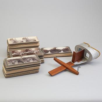 A Stereoscope from Underwood & Underwood, New York, USA, early 20th Century.