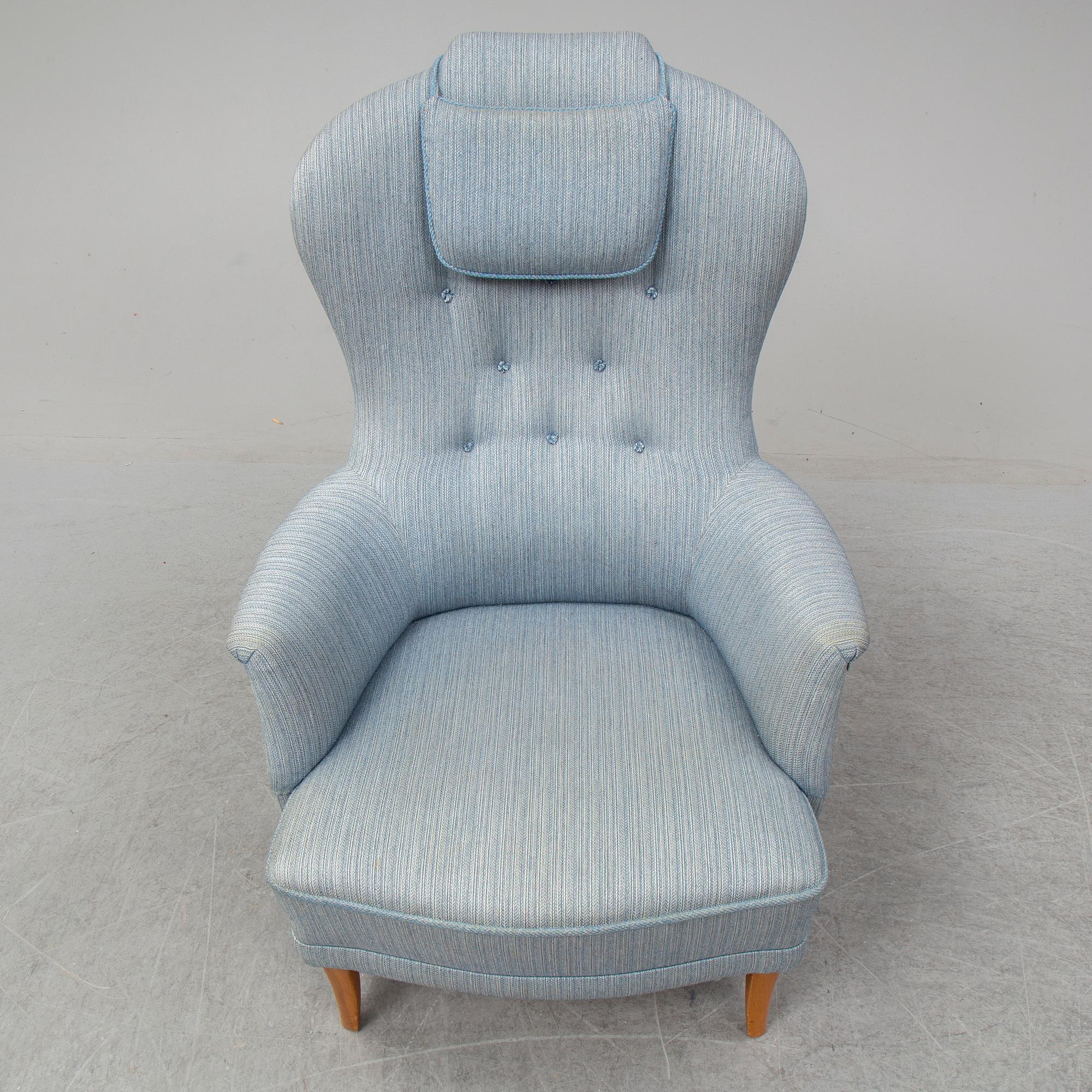 A second half of the 20th Century armchair by Carl Malmsten.