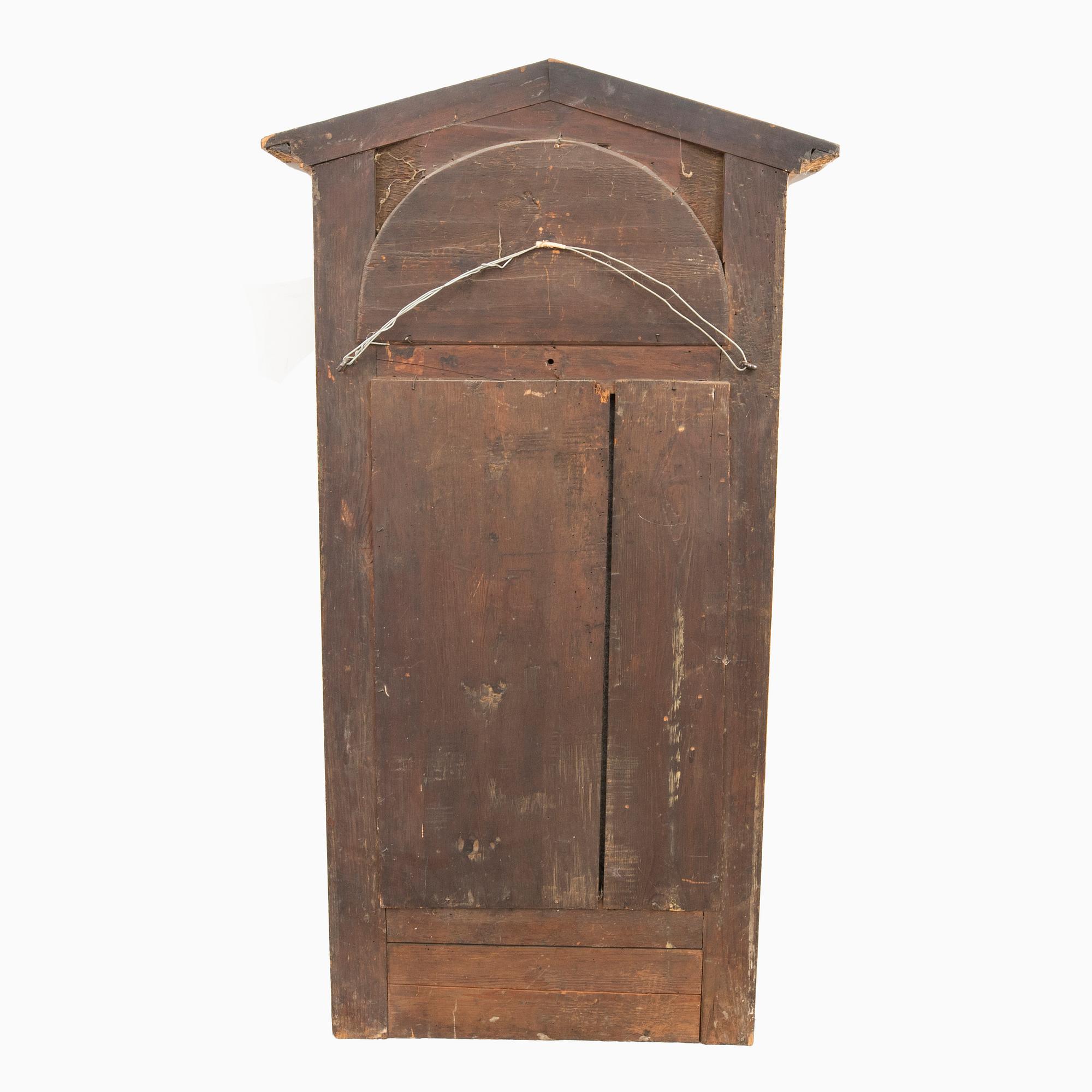 Mirror, signed by Johan Martin Berg (mirror manufacturer in Gothenburg 1803- ca 1837), Empire.