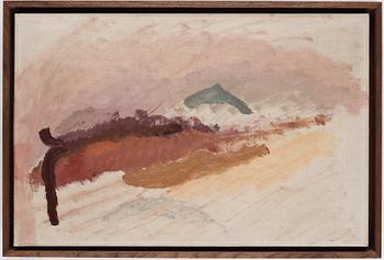 EDDIE FIGGE, oil on canvas, signed and dated 1953 on verso.