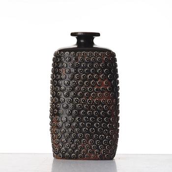 Stig Lindberg, a stoneware vase, Gustavsberg studio 1967.