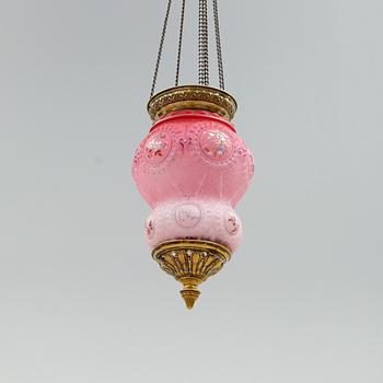 MÅNSKENSAMPEL, omkring år 1900. Höjd ca 72 cm.