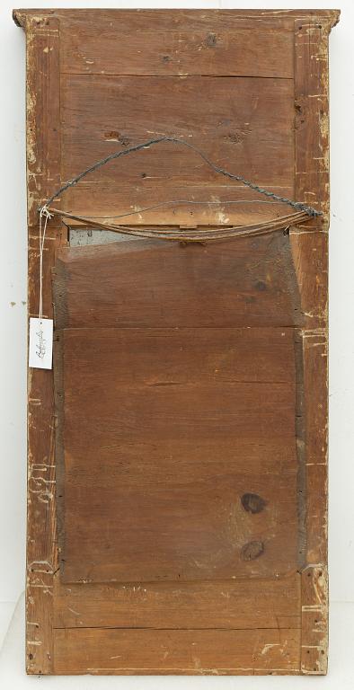 A Late Gustavian mirror, circa 1800.