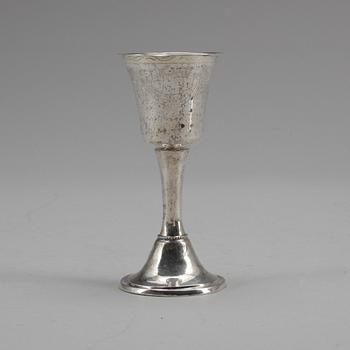 SUPKOPP, silver, Per Hedlund, Gävle, 1805. Vikt 45 g.