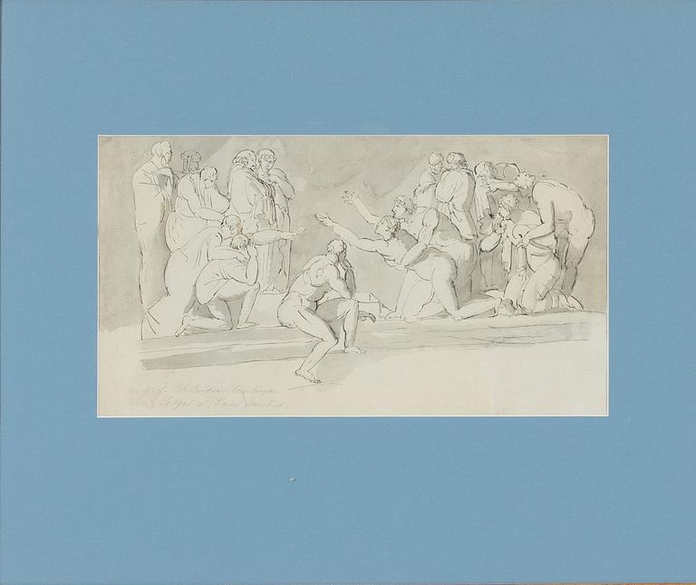 Carl August Ehrensvärd, Anikiserande figurscen.