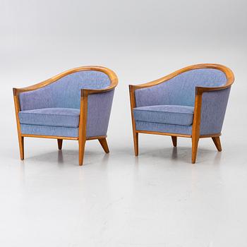 Armchairs, a pair, “Fabiola”, Bröderna Andersson.